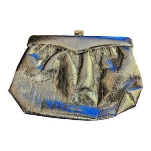 Silver clutch with chain